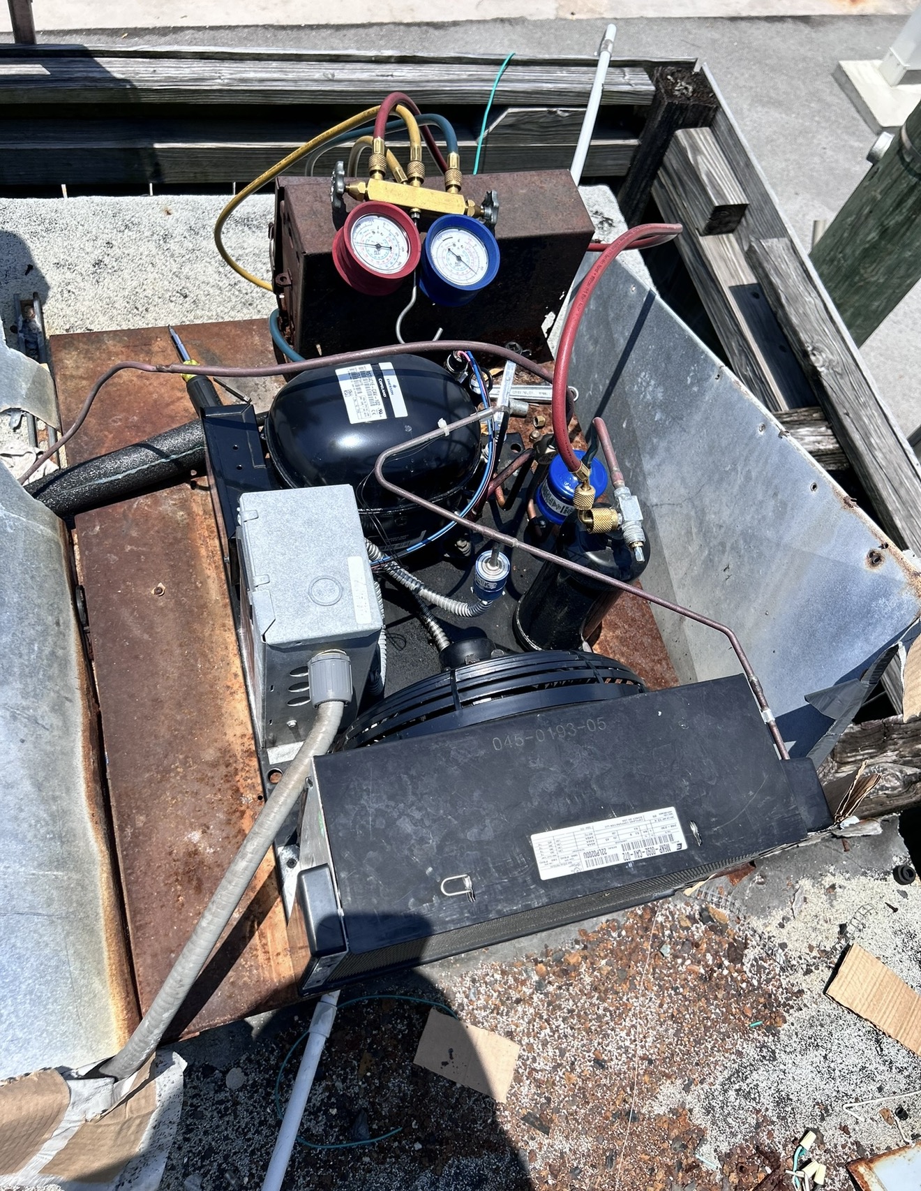 Walk-in cooler and freezer commercial refrigeration repair by ASAP Heating and Air-Conditioning in Middle Tennessee.
